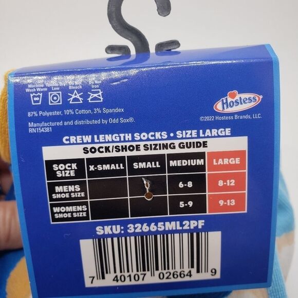 HOSTESS Twinkie crew socks - Picture 4 of 5
